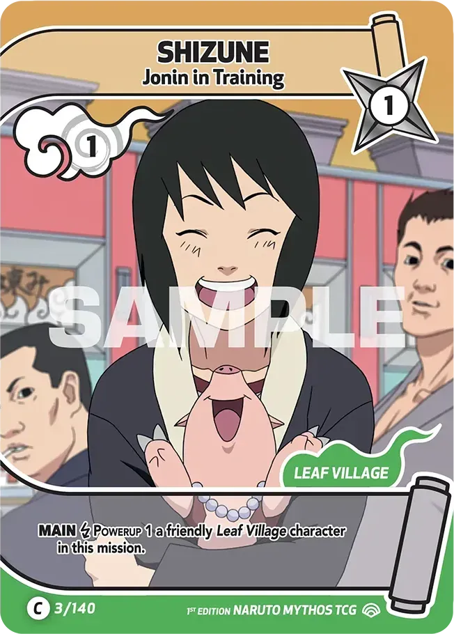 Shizune - Jonin in Training — Shinobi Shiren — Naruto Mythos TCG