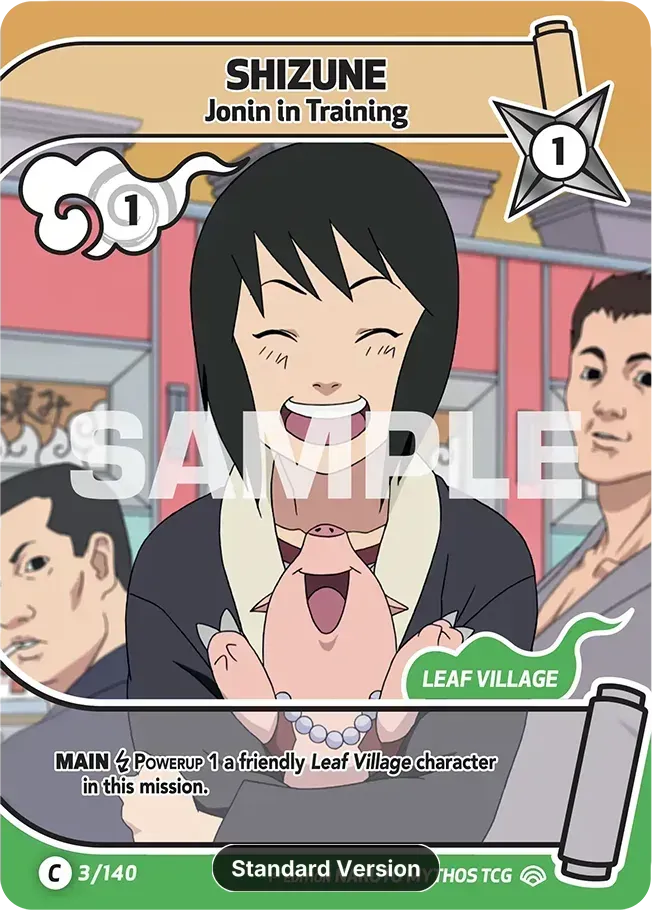 Shizune - Jonin in Training — Shinobi Shiren — Naruto Mythos TCG