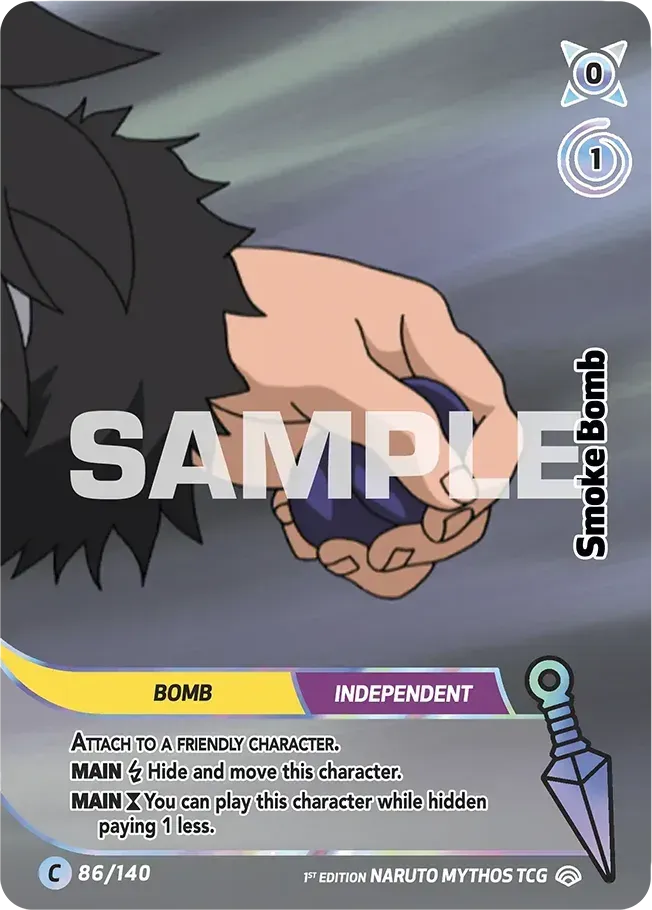 Smoke Bomb — Shinobi Shiren — Naruto Mythos TCG
