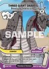 Product image for Three Giant Snakes - Breach the Defence Lines