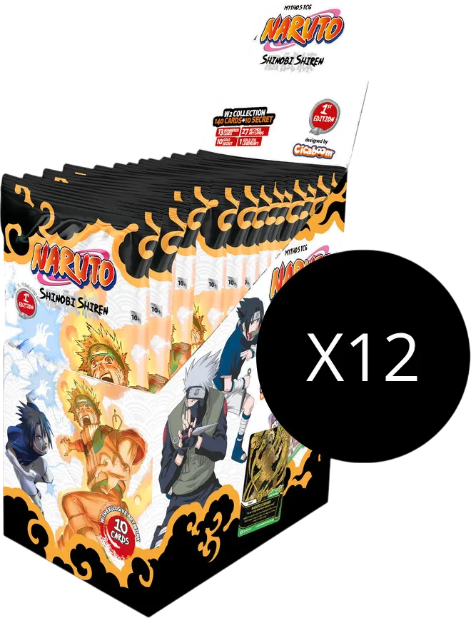 Booster Case Shinobi Shiren (First edition) — Shinobi Shiren — Naruto Mythos TCG