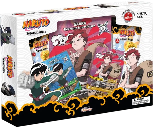 Starter Set Gaara / Lee (First edition) — Shinobi Shiren — Naruto Mythos TCG