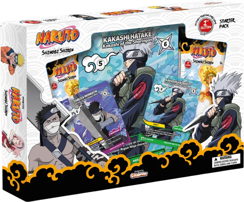 Starter Set Kakashi / Zabuza (First edition) — Shinobi Shiren — Naruto Mythos TCG