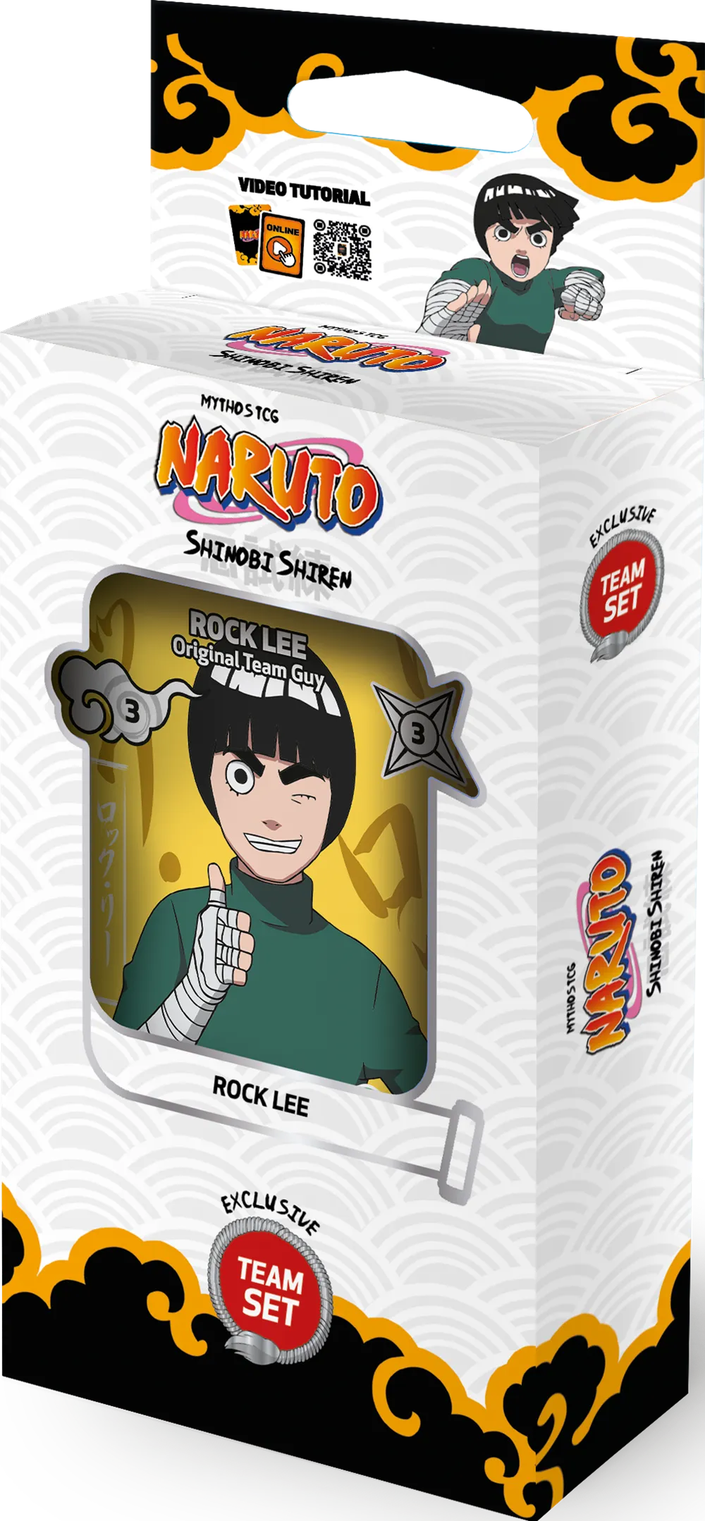 Team Set Lee (First edition) — Shinobi Shiren — Naruto Mythos TCG