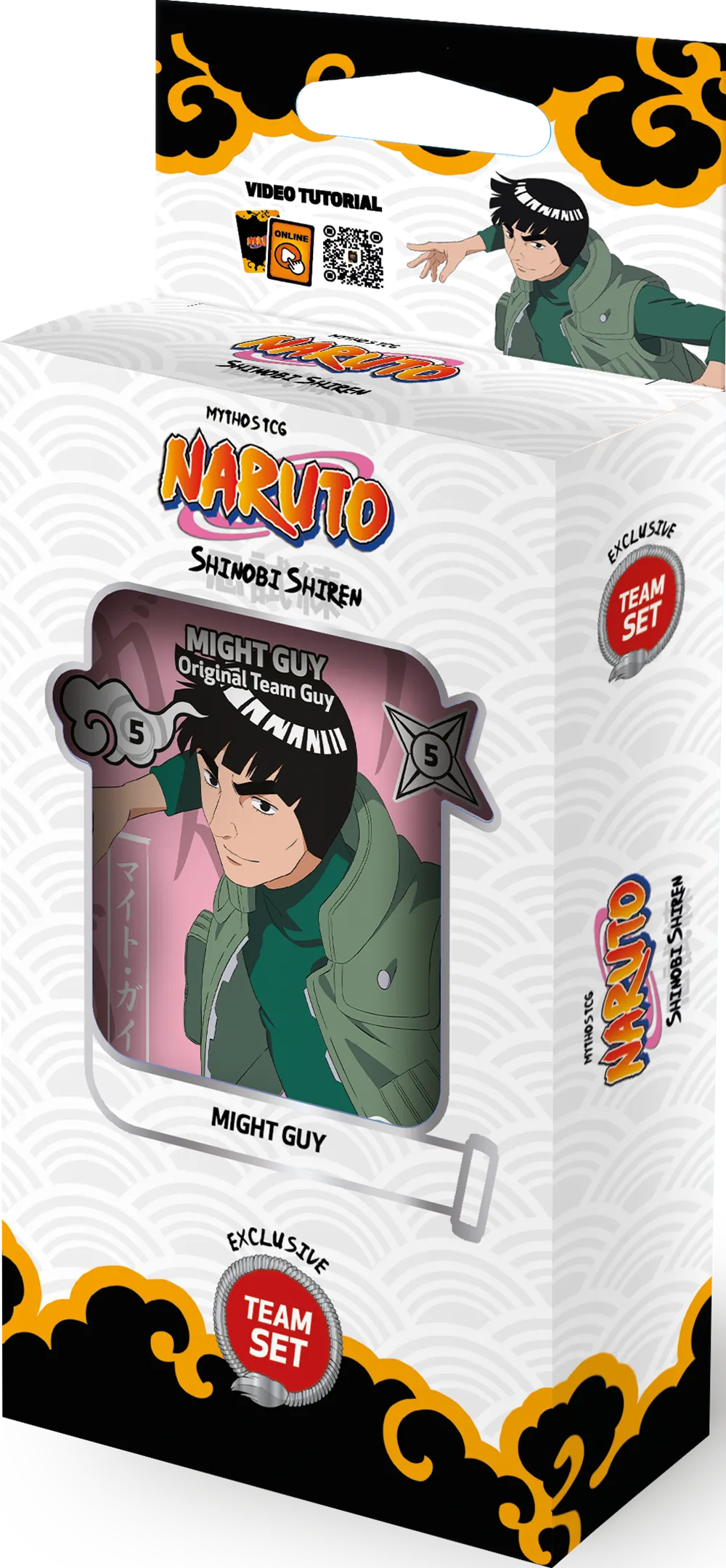 Team Set Might Guy (First edition) — Shinobi Shiren — Naruto Mythos TCG