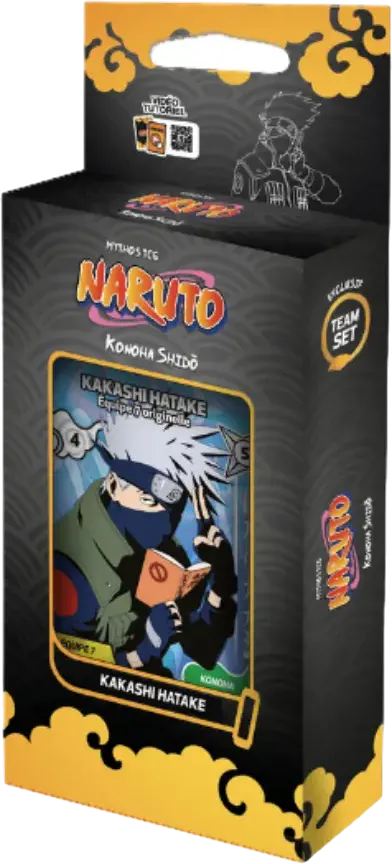 Team Set Kakashi Hatake (Second edition) from Konoha Shidō (2nd Edition) - Naruto Mythos TCG
