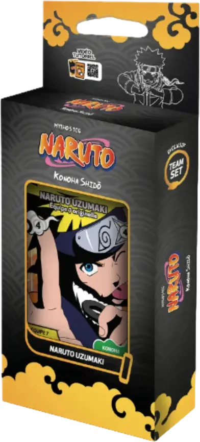 Team Set Naruto Uzumaki (Seconde édition) — Konoha Shidō (2nd Edition) — Naruto Mythos TCG