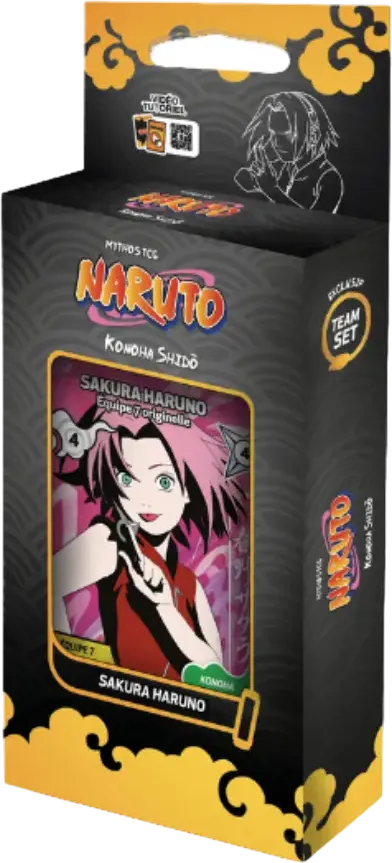 Team Set Sakura Haruno (Seconde édition) — Konoha Shidō (2nd Edition) — Naruto Mythos TCG