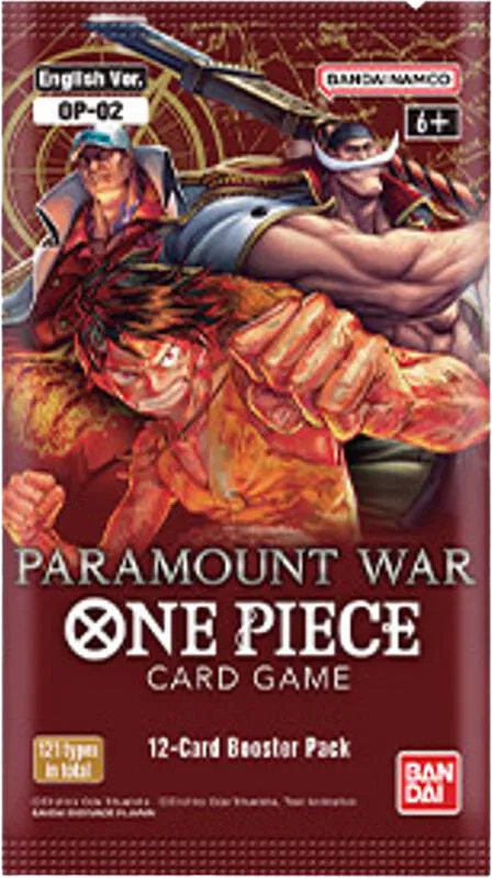 Paramount War - Booster Pack — Paramount War — One Piece Card Game