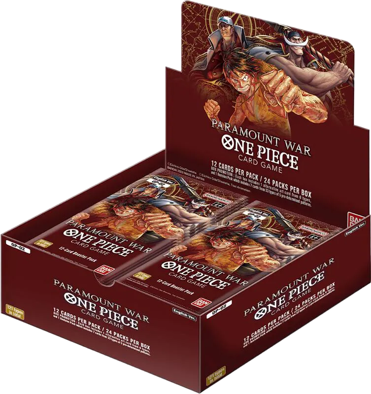 Paramount War - Booster Box — Paramount War — One Piece Card Game