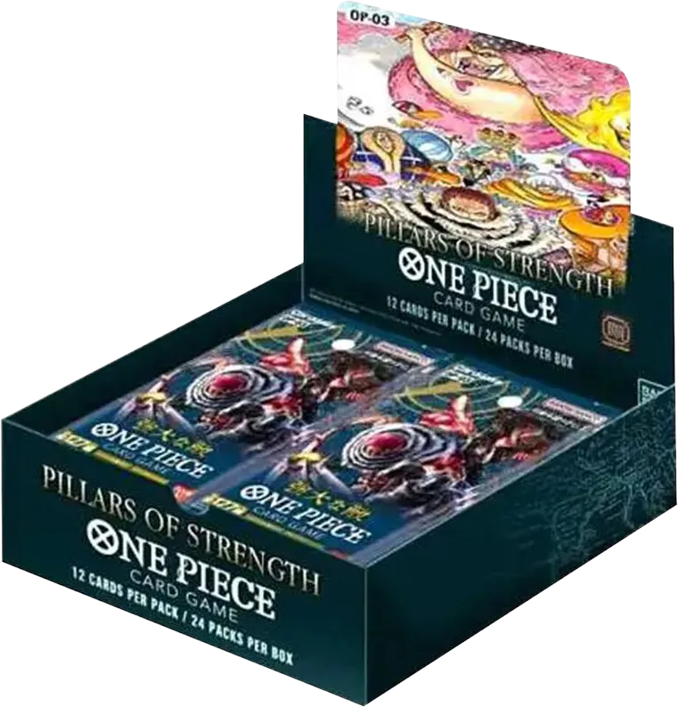 Pillars of Strength - Booster Box — Pillars of Strength — One Piece Card Game
