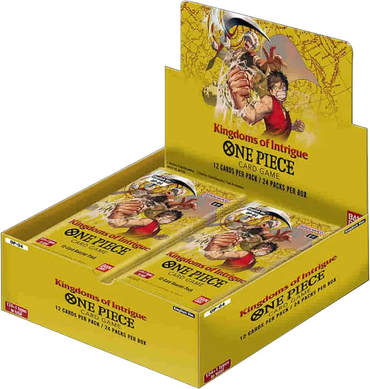Kingdoms of Intrigue - Booster Box — Kingdoms of Intrigue — One Piece Card Game