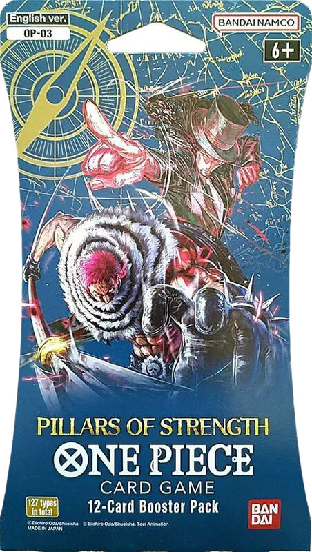 Pillars of Strength - Sleeved Booster Pack — Pillars of Strength — One Piece Card Game
