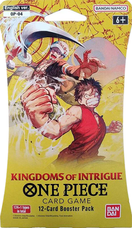 Kingdoms of Intrigue - Sleeved Booster Pack — Kingdoms of Intrigue — One Piece Card Game