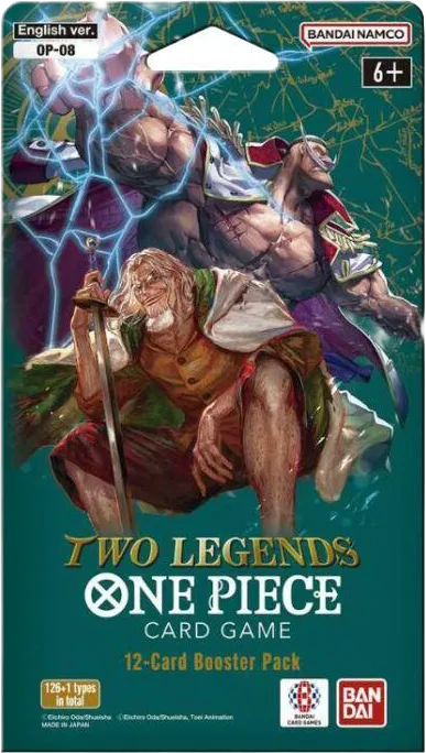 Sleeved Booster Two Legends — Two Legends — One Piece Card Game