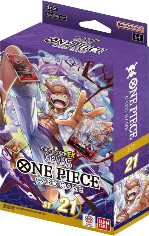 Starter Deck EX: Gear 5 — ST-21: Starter Deck 21 EX Gear 5 — One Piece Card Game