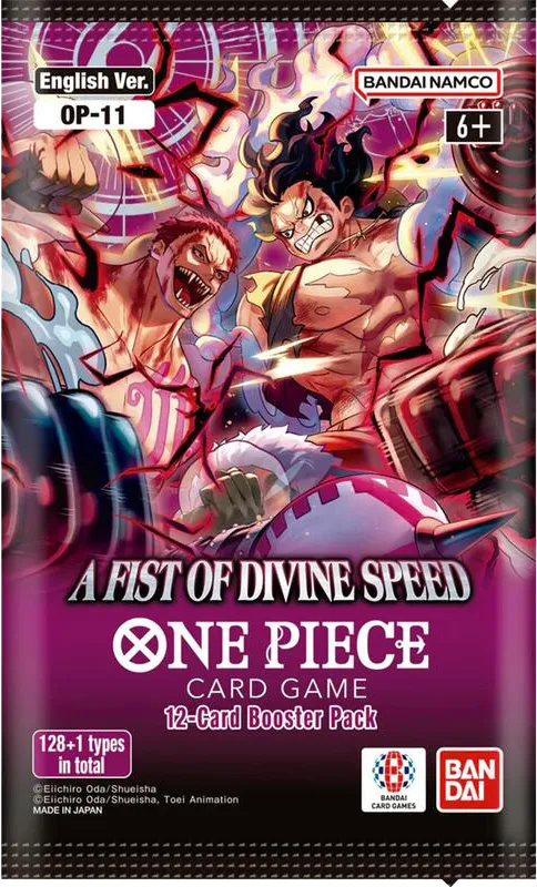 A Fist of Divine Speed Booster Pack from A Fist of Divine Speed - One Piece Card Game