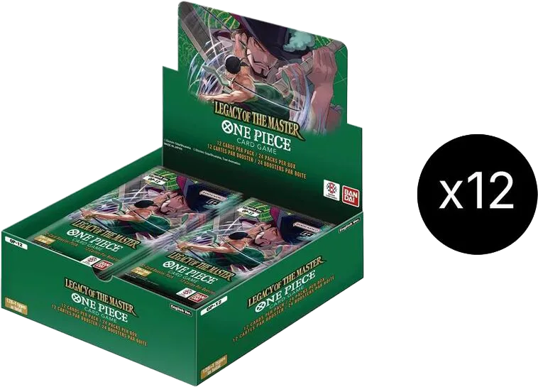 Legacy of the Master Booster Box Case — Legacy of the Master — One Piece Card Game