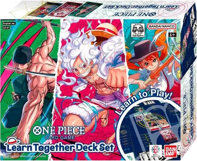 Learn Together Deck Set — One Piece Promotion Cards — One Piece Card Game