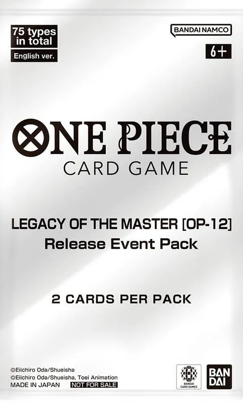 Release Event Pack Legacy of the Master from Legacy of the Master - One Piece Card Game