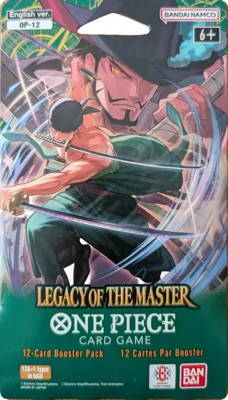 Legacy of the Master - Sleeved Booster Pack — Legacy of the Master — One Piece Card Game
