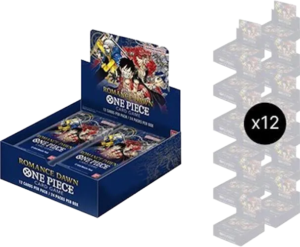 Romance Dawn - Booster Box Case (Wave 1 - Blue) — Romance Dawn — One Piece Card Game