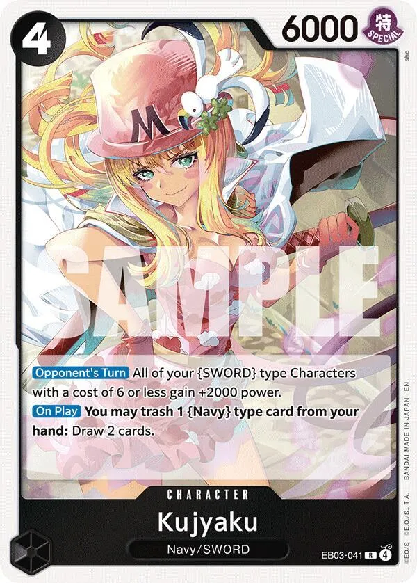 Kujyaku — Extra Booster: One Piece Heroines Edition — One Piece Card Game