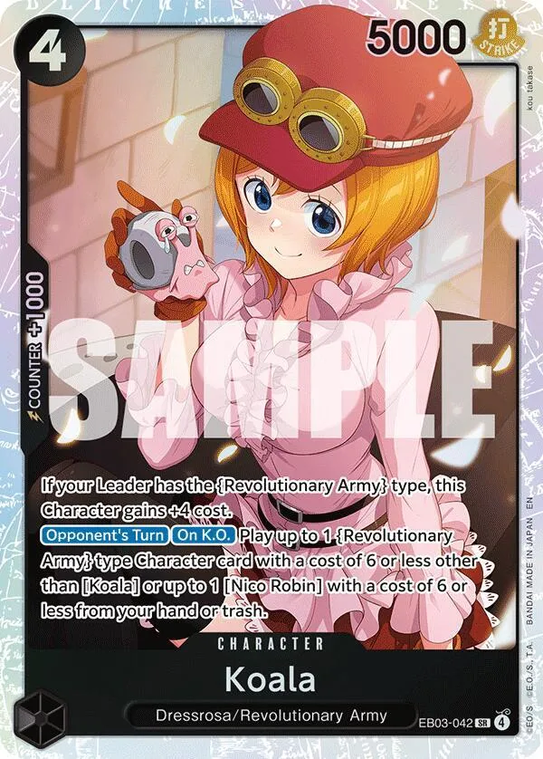 Koala — Extra Booster: One Piece Heroines Edition — One Piece Card Game