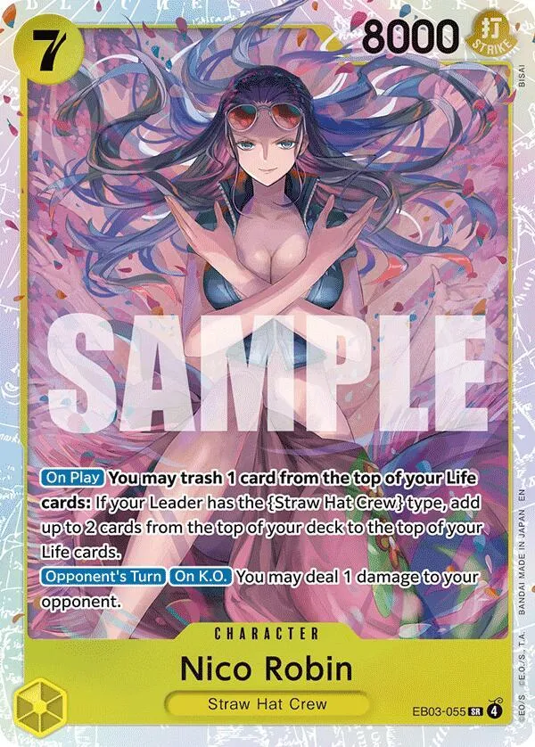 Nico Robin (055) — Extra Booster: One Piece Heroines Edition — One Piece Card Game