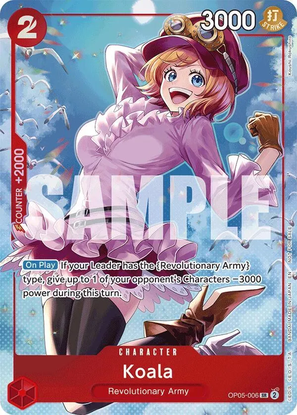 Koala - OP05-006 — Extra Booster: One Piece Heroines Edition — One Piece Card Game