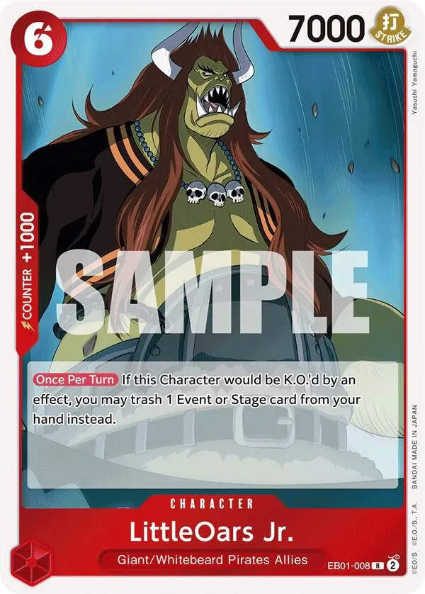 LittleOars Jr. — Extra Booster: Memorial Collection — One Piece Card Game