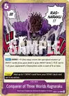 Product image for Conquerer of Three Worlds Ragnaraku
