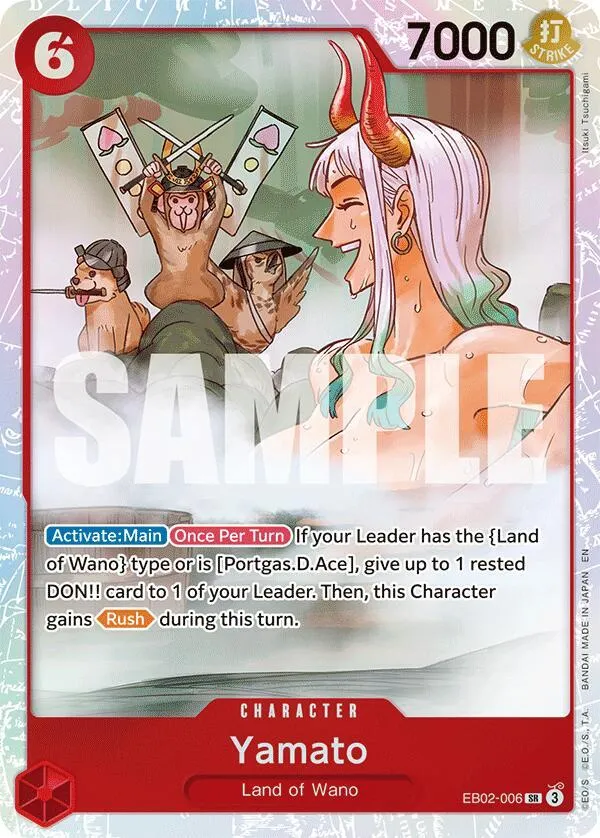 Yamato — Extra Booster: Anime 25th Collection — One Piece Card Game