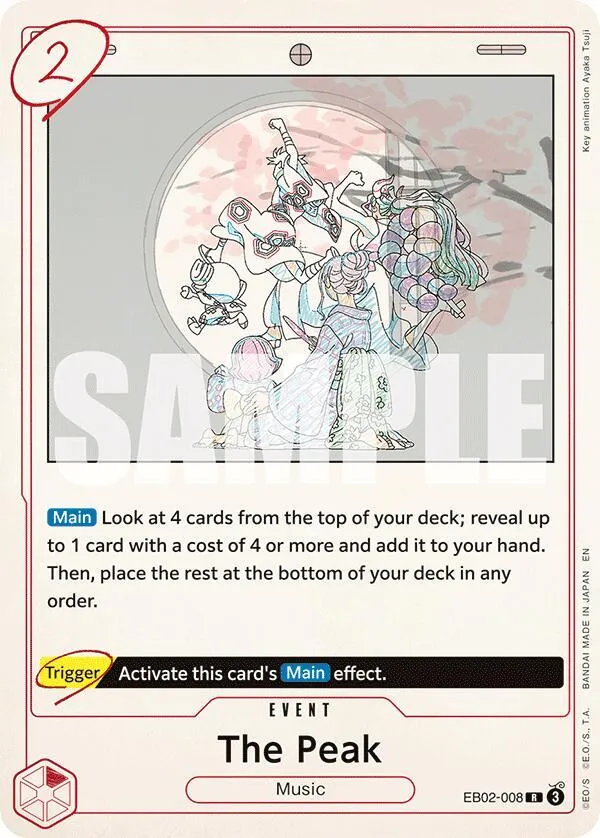 The Peak — Extra Booster: Anime 25th Collection — One Piece Card Game