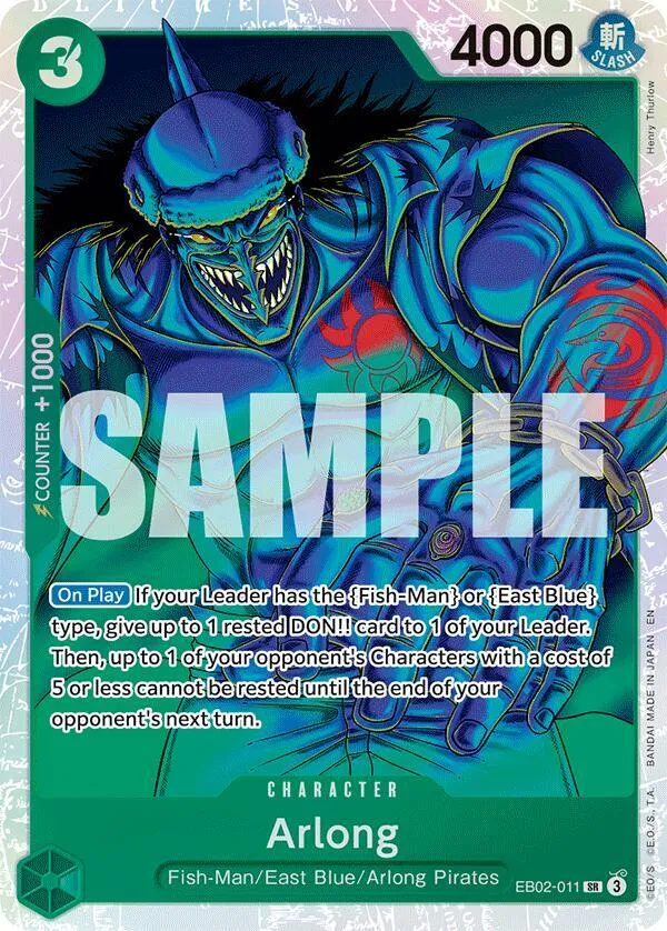 Arlong from Extra Booster: Anime 25th Collection - One Piece Card Game