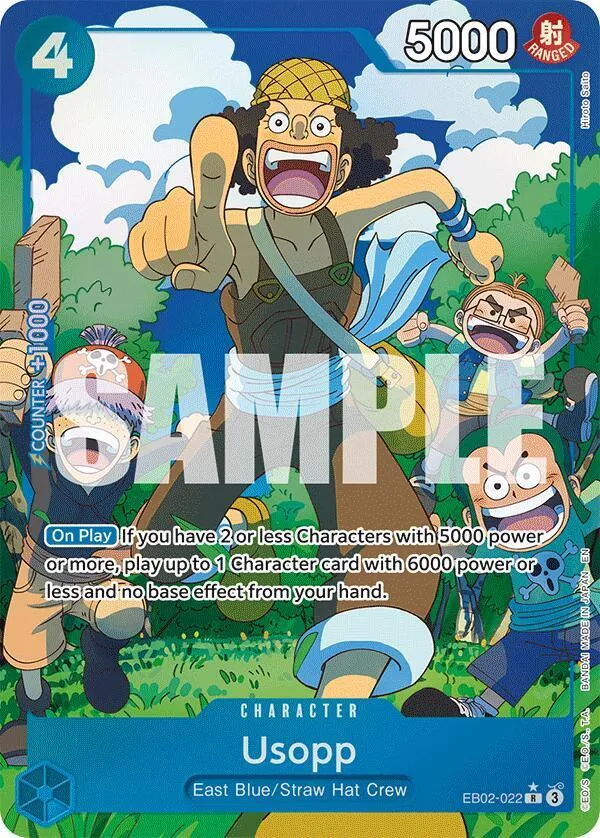 Usopp (EB02-022) — Extra Booster: Anime 25th Collection — One Piece Card Game