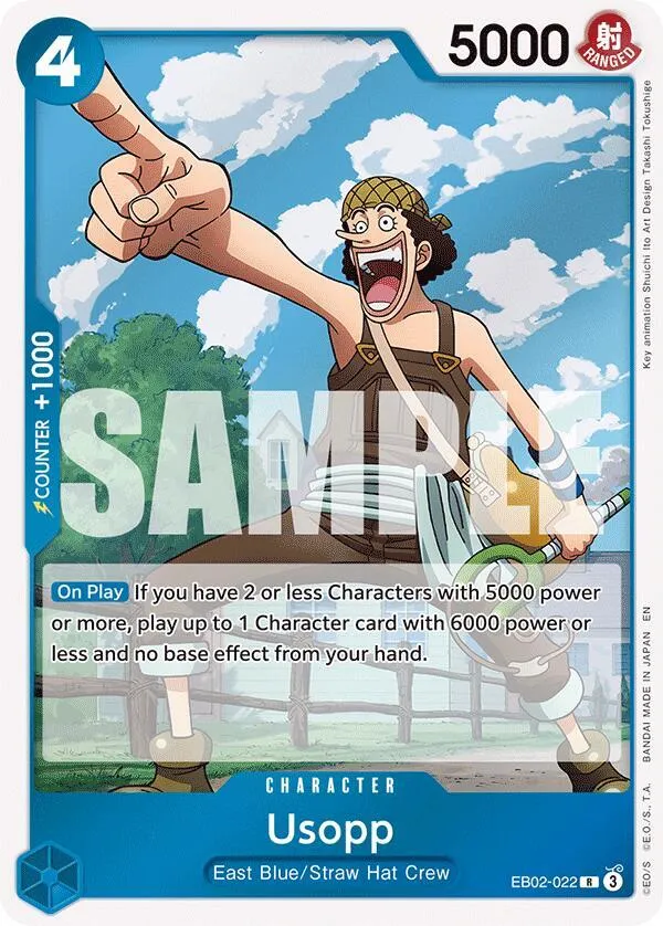 Usopp (EB02-022) — Extra Booster: Anime 25th Collection — One Piece Card Game