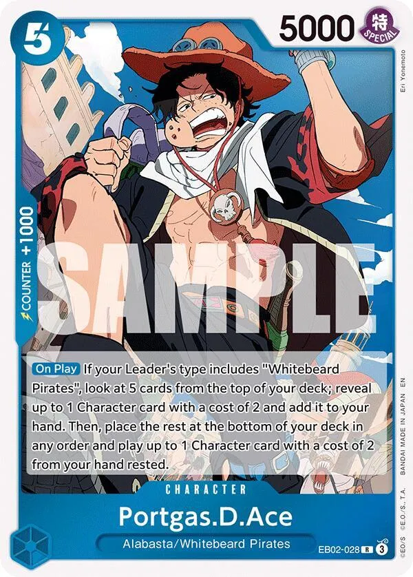 Portgas.D.Ace — Extra Booster: Anime 25th Collection — One Piece Card Game