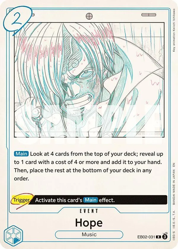 Hope — Extra Booster: Anime 25th Collection — One Piece Card Game