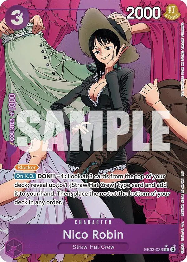 Nico Robin (Alternate Art) — Extra Booster: Anime 25th Collection — One Piece Card Game