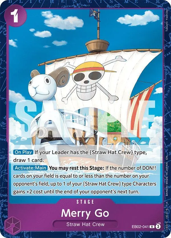 Merry Go (041) — Extra Booster: Anime 25th Collection — One Piece Card Game