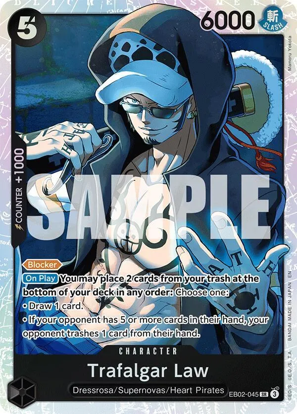 Trafalgar Law — Extra Booster: Anime 25th Collection — One Piece Card Game