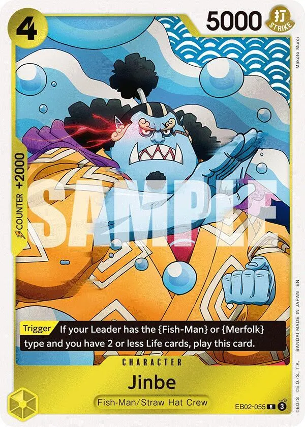 Jinbe — Extra Booster: Anime 25th Collection — One Piece Card Game