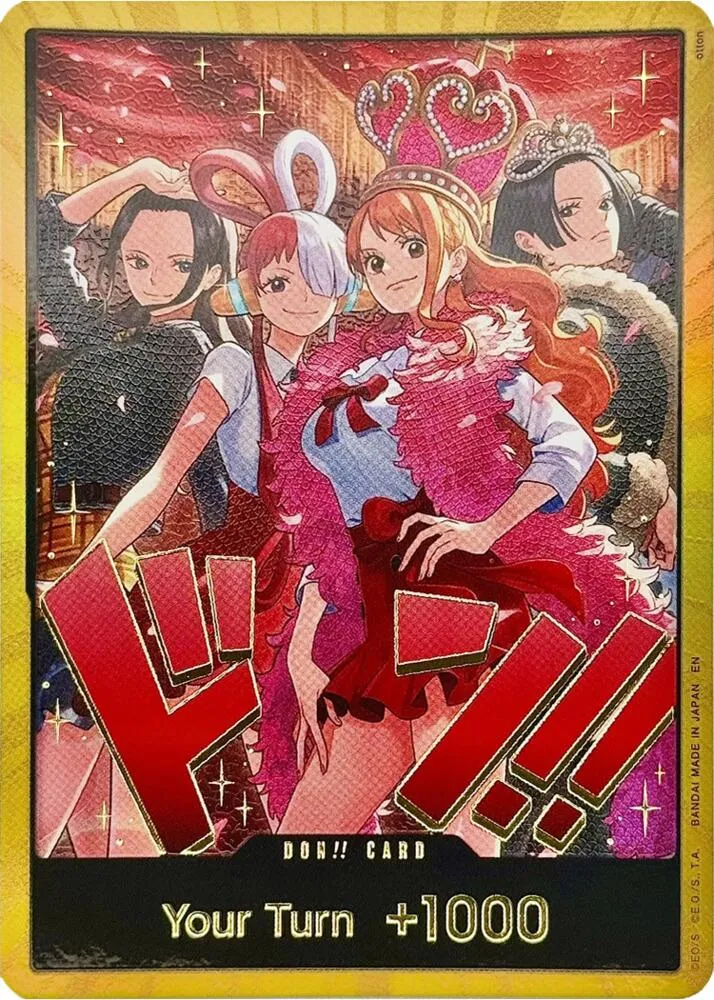 DON!! Card (Heroines Special Set) (Gold) — Extra Booster: One Piece Heroines Edition — One Piece Card Game