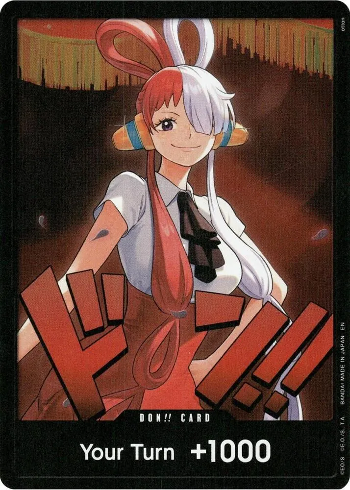 DON!! Card (Uta) — Extra Booster: One Piece Heroines Edition — One Piece Card Game