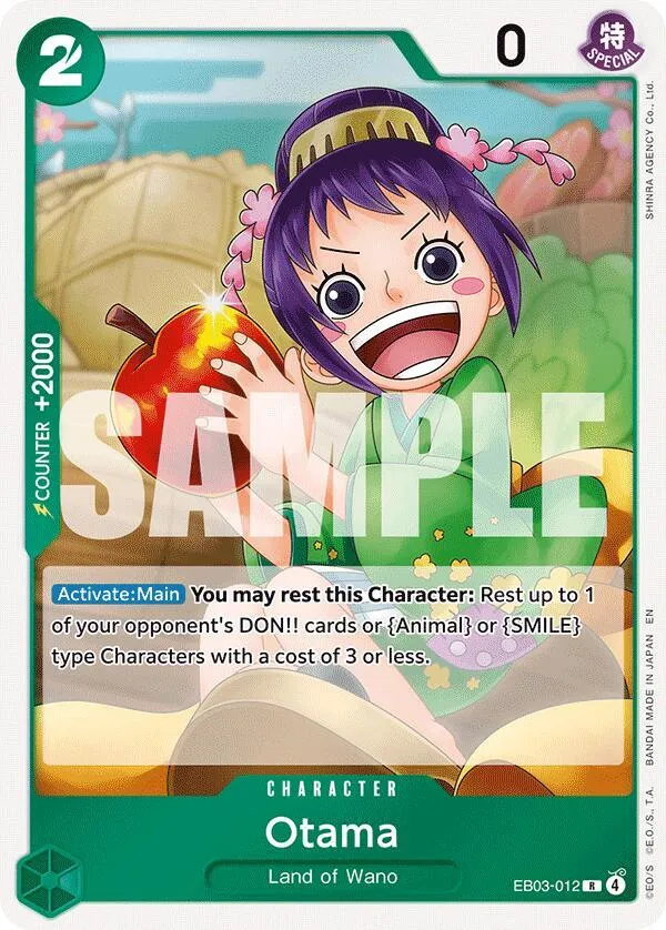 O-Tama (EB03-012) — Extra Booster: One Piece Heroines Edition — One Piece Card Game
