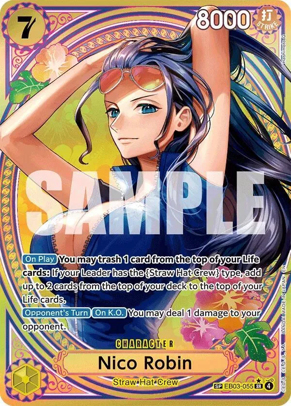 Nico Robin (EB03-055) from Extra Booster: One Piece Heroines Edition - One Piece Card Game