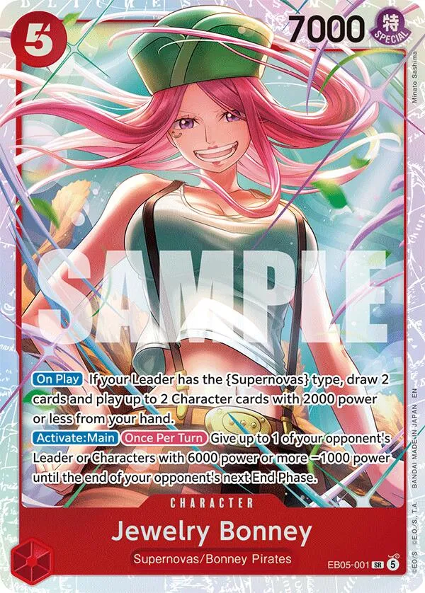 Jewelry Bonney — Extra Booster: One Piece Heroines Edition Vol. 2 — One Piece Card Game