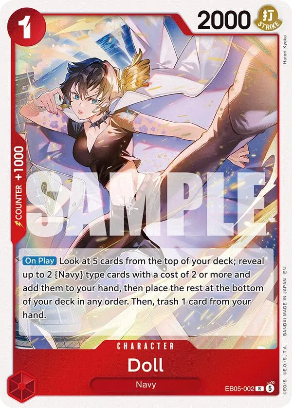 Doll — Extra Booster: One Piece Heroines Edition Vol. 2 — One Piece Card Game