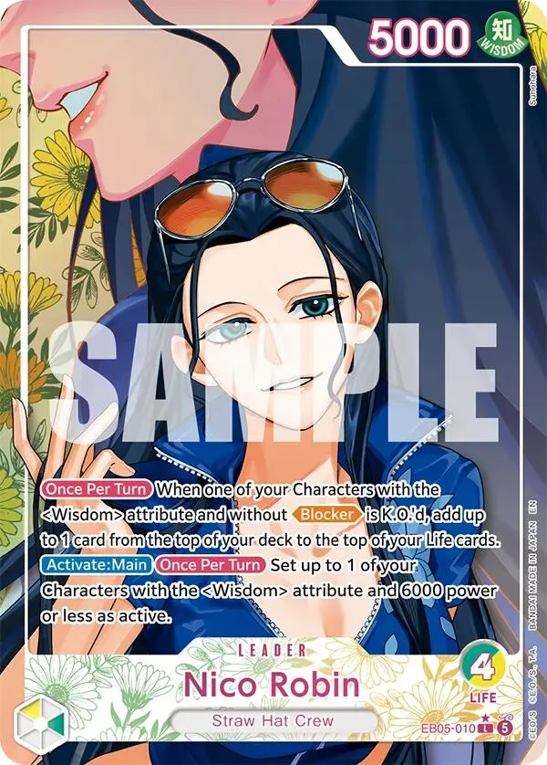Nico Robin (010) (Alternate Art) — Extra Booster: One Piece Heroines Edition Vol. 2 — One Piece Card Game
